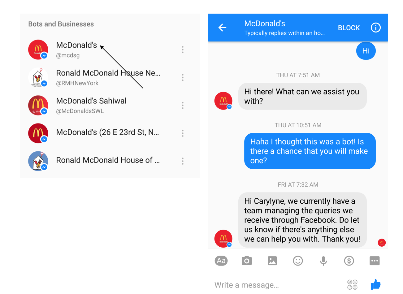 Well that was embarrassing, McDonald's